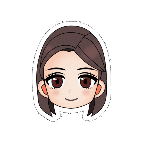 Miya Smile Sticker