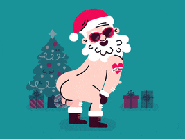 Happy Christmas GIF by Fran Solo