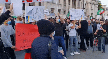 London Protest GIF by GIPHY News