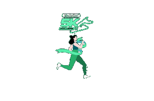 5K Run Sticker by Bayut.com