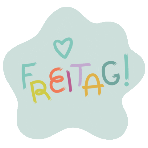 Heart Friday Sticker