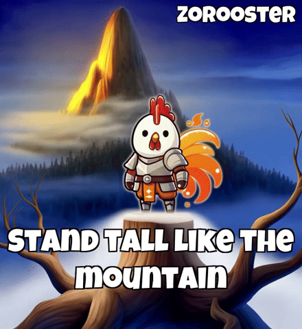 Mountain Glow GIF by Zorooster