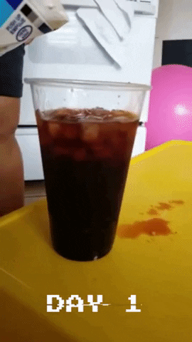 Bubble Tea Yum GIF