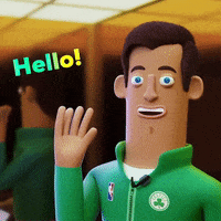 Boston Celtics Hello GIF by REACTIV