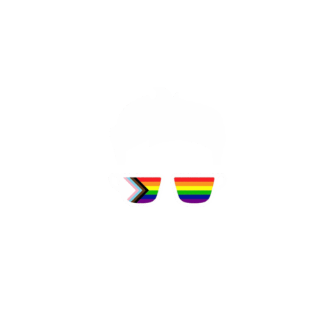 Rainbow Pride Sticker by Gregorys Coffee