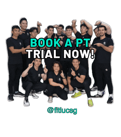 Fitness Gym Sticker by FITLUC