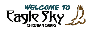 Welcome To Camp Sticker by Eagle Sky Christian Camp