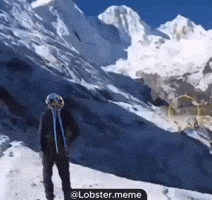 Mountain Blue Lobster GIF