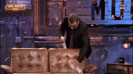 Late Motiv Cleaning GIF by Late Motiv de Andreu Buenafuente - Find & Share on GIPHY