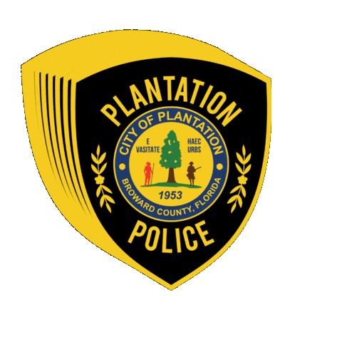 Ppd Sticker by Plantation Police