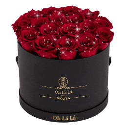 Christmas Love Sticker by Oh La La Roses