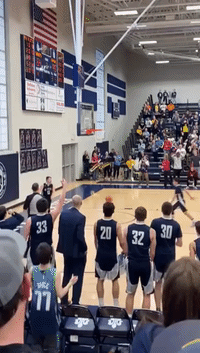 High School Student With Down Syndrome Hits Buzzer-Beater During Basketball Game