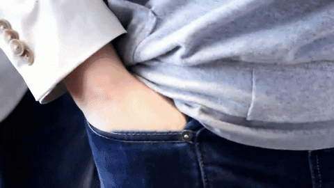 Hand In Pocket Gif By Jomboy Media Find Share On Giphy