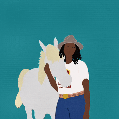 Horse Cowgirl GIF by Gooch