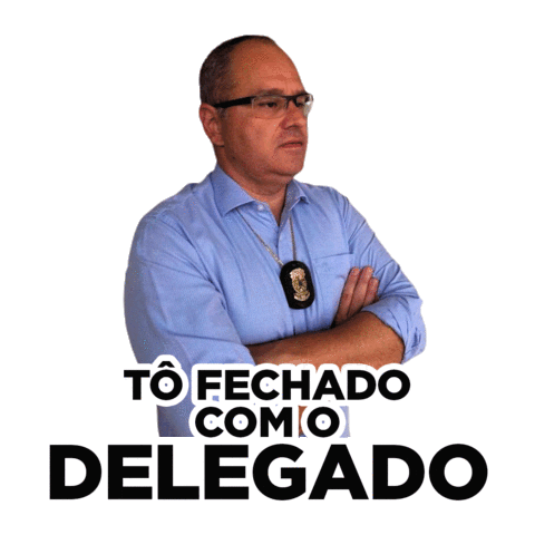 Delegado Hugo Sticker