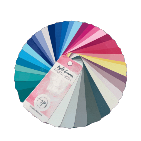 Color Palette Coloranalysis Sticker by Sanja Pandurov