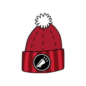 Femme hockey Sticker