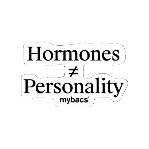 Personality Hormones Sticker by mybacs