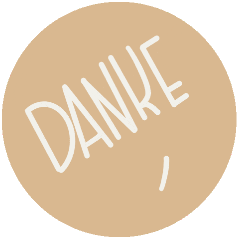 Danke Sticker by Kleinod-Illustrationen UG