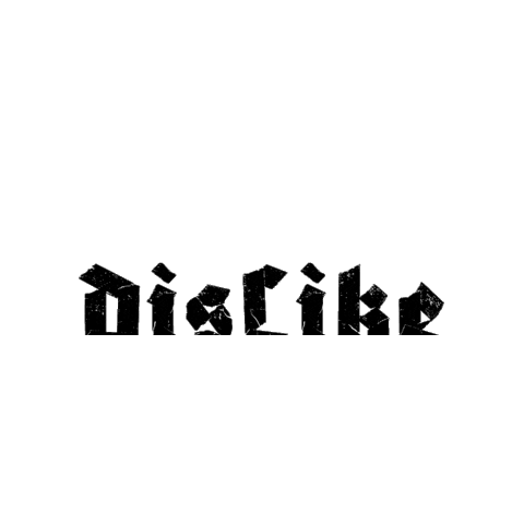 DISLIKE MAGAZINE Sticker