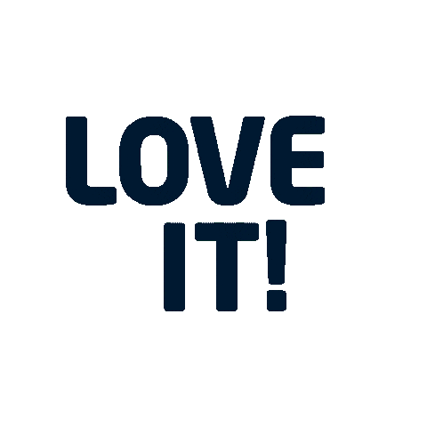 Love It Sticker by von Mende Marketing