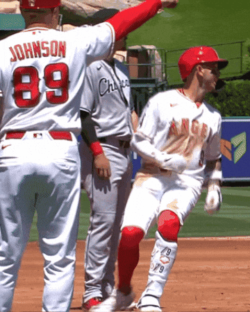 Angels Baseball Basketball GIF by Los Angeles Angels