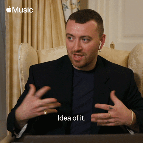 Think Sam Smith GIF by Apple Music