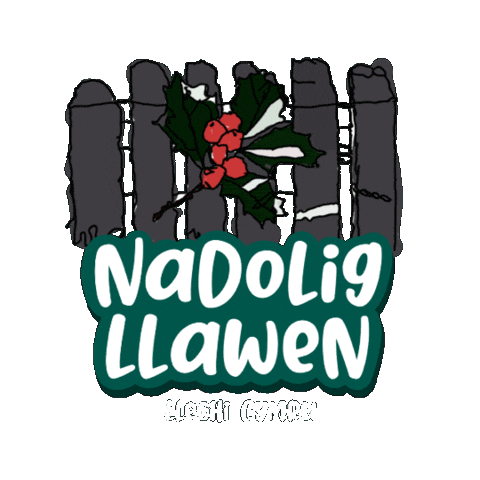 Nadolig Llawen Sticker