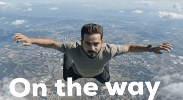 Flying Coming Soon GIF