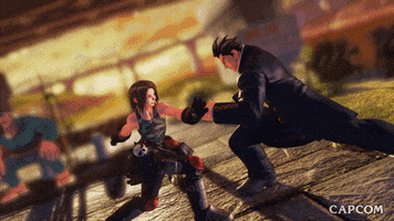 High Five Video Game GIF by CAPCOM