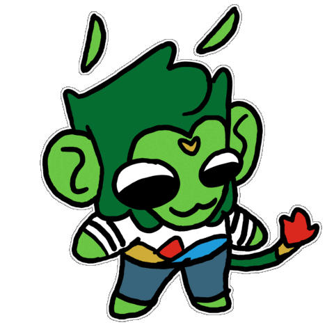 Nerd Mascote Sticker