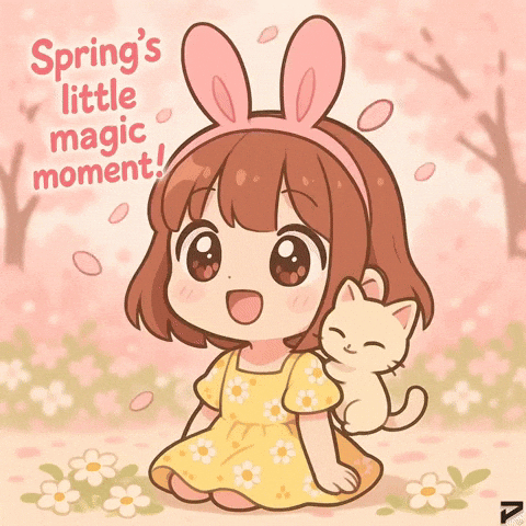 Bunny Ears Hanami GIF by Persona