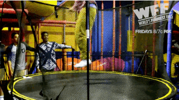 trampoline fails GIF by World’s Funniest