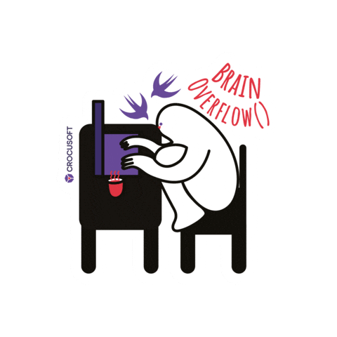 Software Development Sticker by Crocusoft