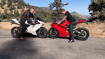 Motorcycle Speed GIF by Gotham Ducati Desmo Owners Club