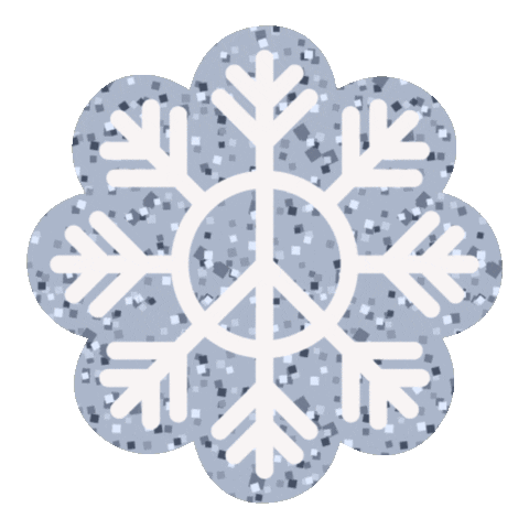 Snowflake Sticker by happy nation