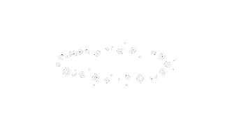 Glitter Halo Sticker