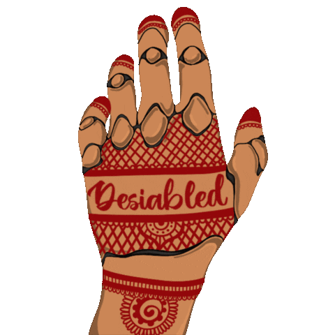 South Asian Sticker by Chronically Brown