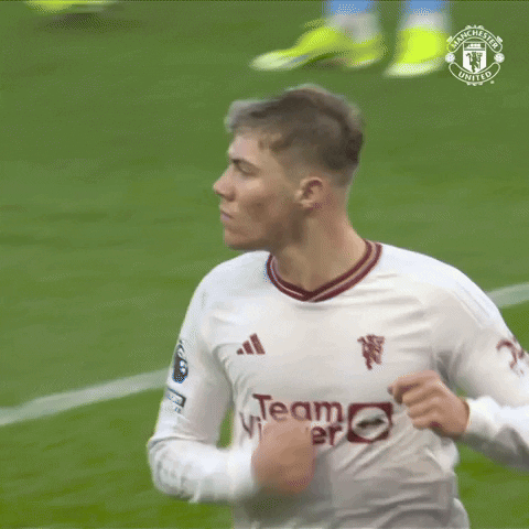 Celebration Goal GIF by Manchester United