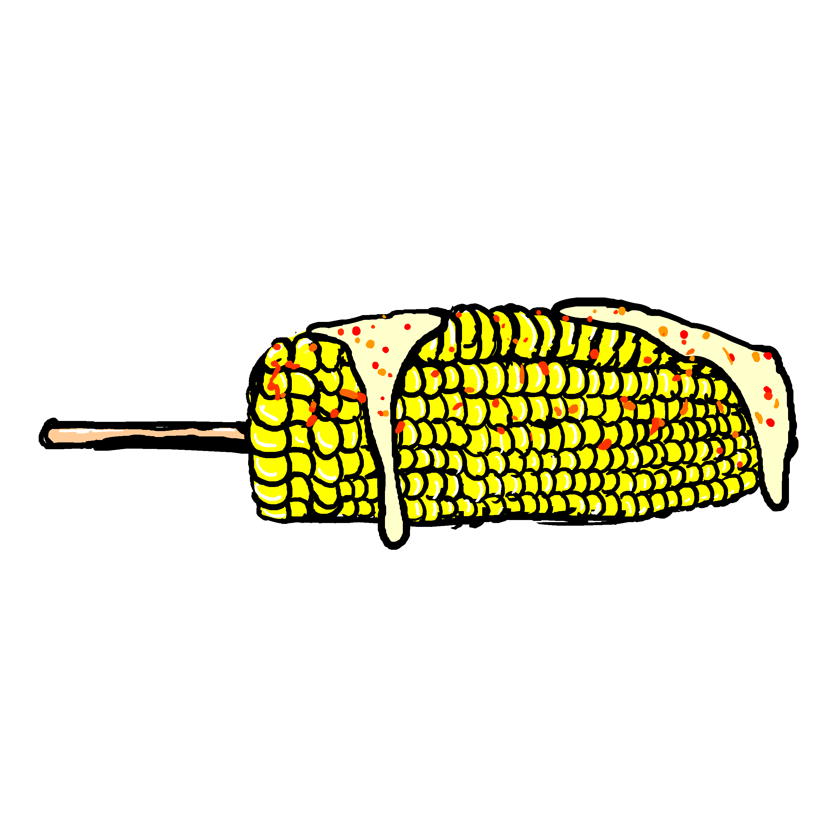 Corn Tropicalia Sticker by deladeso for iOS & Android | GIPHY