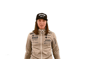 Assustado Cross Country Skier Sticker by SloSki