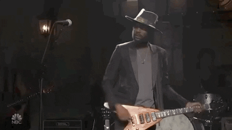 Gary Clark Jr GIF by Saturday Night Live - Find & Share on GIPHY