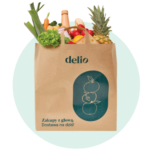 Delivery Supermarket Sticker by delio.com.pl