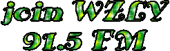 Sticker by WZLY 91.5 FM