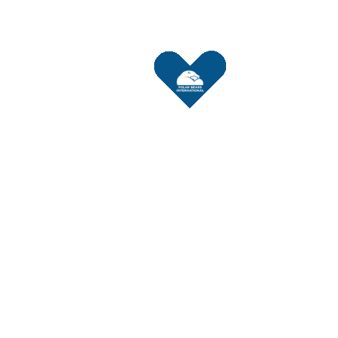 Polar Bear Charity Sticker by Polar Bears International