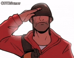 Salute Saluting GIF