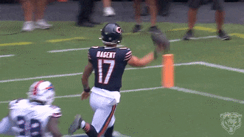 Tyson Bagent GIF by Chicago Bears