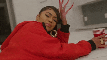 House Party Red Solo Cups GIF by Saweetie