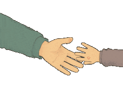 Hands Sticker by Jupitermond Verlag