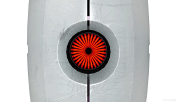 portal turret animation